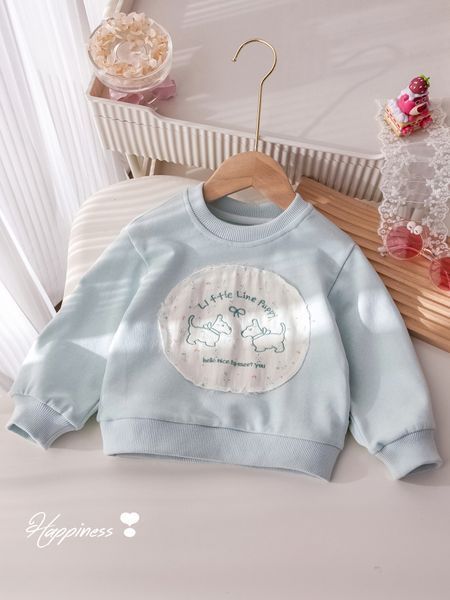 Костюм для дівчинки Petit Ours Joyeux 90 см блакитний 1000065 фото