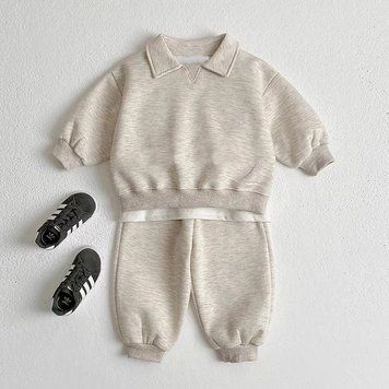Спортивний костюм для дівчинки Tic Tac B&eacute;b&eacute; 73 см білий 1000001 фото